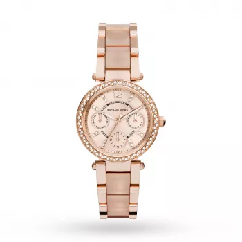Michael Kors MK6110 dámske hodinky ružové zlato ušľachtilá oceľ 33 mm
