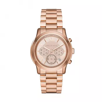 Michael Kors MK6275 Dámske chronografové hodinky z ružovozlatej nerezovej ocele, 39 mm