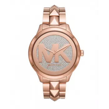 Michael Kors MK6736 Pyper chronograf dámske hodinky 44 mm nerezová oceľ strieborná