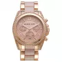 Michael Kors Parker dámske hodinky chronograf z ružového zlata nerezová oceľ MK5943