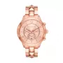 Michael Kors Pyper dámske chronografové hodinky z nehrdzavejúcej ocele v ružovozlatom odtieni MK6713