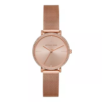 Michael Kors Pyper dámske hodinky MK7122 32mm ružovozlatá ušľachtilá oceľ