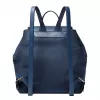 Michael Kors Raven batoh 30R4GRKB7CNAV Navy Signature plátno 30x36x17 cm