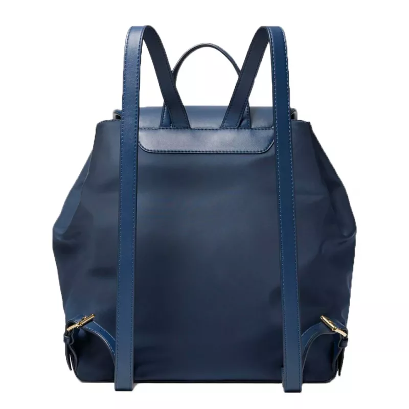 Michael Kors Raven batoh 30R4GRKB7CNAV Navy Signature plátno 30x36x17 cm