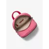 Michael Kors Rhea batoh Dark Berry Saffiano koža dámsky 27x26x14 cm