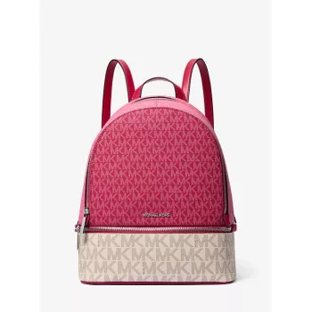 Michael Kors Rhea batoh Dark Berry Saffiano koža dámsky 27x26x14 cm