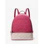 Michael Kors Rhea batoh Dark Berry Saffiano koža dámsky 27x26x14 cm