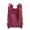 Michael Kors Rhea Medium batoh Dark Berry Saffiano koža zlaté kovanie