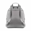 Michael Kors Rhea dámsky batoh 28x23x10 cm perlová sivý Saffiano koža