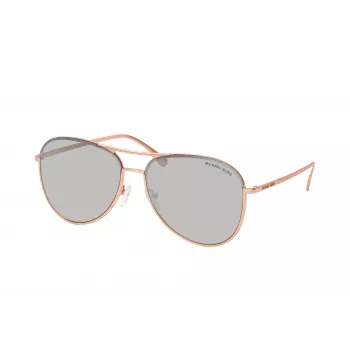 Michael Kors unisex slnečné okuliare MK1089 priehľadný sivý acetátový rám sivé gradientné sklá 59 mm
