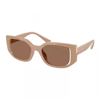 Michael Kors dámske slnečné okuliare Cat-Eye MK2239UCAMEL - camel acetátový rám s hnedými gradientovými šošovkami