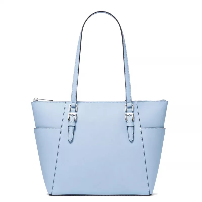 Michael Kors dámska Cece Saffiano kožená ramenná kabelka Pale Gold 25x28x11 cm