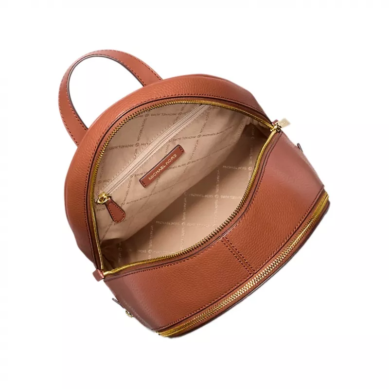 Michael Kors dámsky Grab Mini batoh 35S5GRAB2LLUG Saffiano koža zlaté kovanie