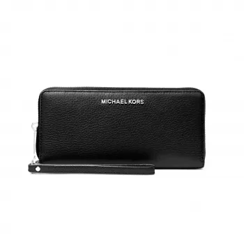 Michael Kors dámska peňaženka Jet Set Travel Continental Saffiano koža čierna 35F7STVE7LBLK