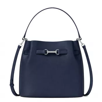 MICHAEL KORS dámska crossbody taška Jet Set Travel Saffiano kožená 35R6S2ZS6TNAV, námornícka modrá