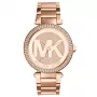 MICHAEL KORS dámske chronografy MK5865 - 39mm ružové zlato ušľachtilá oceľ