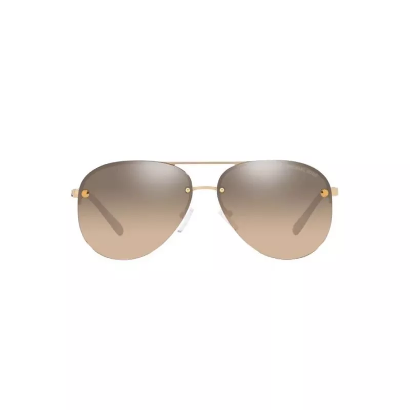 Michael Kors dámske nadrozmerné hranaté slnečné okuliare MK1135B10143D – gradientové sivé sklá, čierny acetátový rám