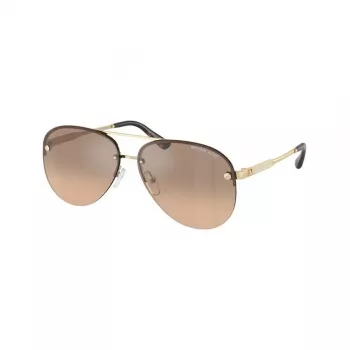 Michael Kors dámske nadrozmerné hranaté slnečné okuliare MK1135B10143D – gradientové sivé sklá, čierny acetátový rám