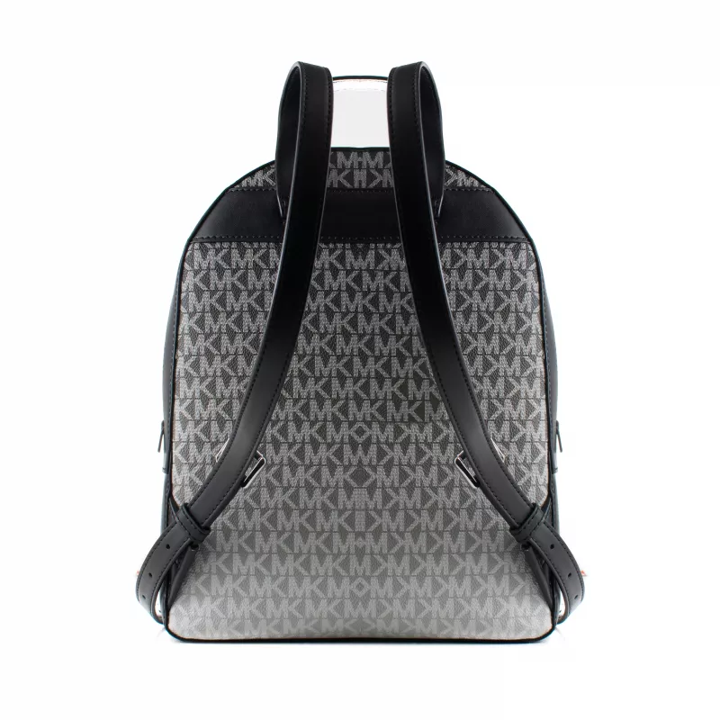 Michael Kors dámsky batoh Rhea 28x23x10 cm čierny Signature Canvas