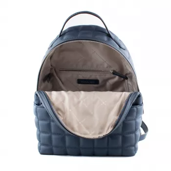 Michael Kors dámsky batoh Rhea tmavomodrá saffiano koža 35R5S6HB6VNAV