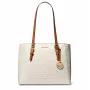 Michael Kors dámsky Saffiano kožený set tašiek – tote a pouch (Vanille) – model 35F3GCFT9TVAN