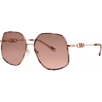 Michael Kors dámske slnečné okuliare MK1127J110813 – korytnačinový acetátový rám, hnedé gradientové sklá, 59 mm