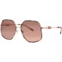 Michael Kors dámske slnečné okuliare MK1127J110813 – korytnačinový acetátový rám, hnedé gradientové sklá, 59 mm