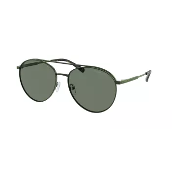 Michael Kors dámske slnečné okuliare MK1138-18943H ružové zlato hnedý gradient 58 mm