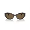 Michael Kors dámske slnečné okuliare MK2198-300673 tmavohnedý acetátový rám hnedé gradientové sklá 59 mm