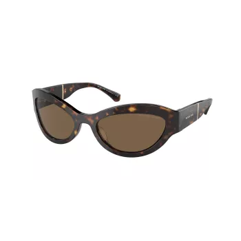 Michael Kors dámske slnečné okuliare MK2198-300673 tmavohnedý acetátový rám hnedé gradientové sklá 59 mm
