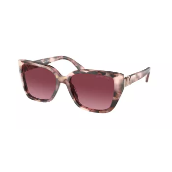 Michael Kors dámske slnečné okuliare MK2199-39468H tmavá korytnačina acetátový rám hnedé gradientové sklá 55 mm