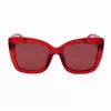 Michael Kors dámske slnečné okuliare MK2267UCHERRY - cherry acetátová obruba, sivé gradientové sklá, 56 mm