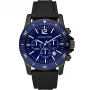 Michael Kors MK8165 Pánske quartzové hodinky, 46 mm, čierny/modrý ciferník