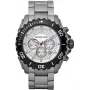 Michael Kors MK8230 Pánske quartzové hodinky, 47 mm, strieborné/čierne