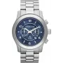 Michael Kors MK8314 Pánske quartzové hodinky, 45 mm, strieborný/modrý ciferník