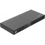 MicroConnect 4K@60Hz HDMI KVM prepínač 4x1 s 4K60 4:4:4, USB 3.0 hub, audio, kovové puzdro (MC-HDMIKVM0401-USB3-4K)