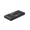 MicroConnect HDMI & USB-C KVM prepínač 2-port (MC-HDMI-KVM202KV2.0)