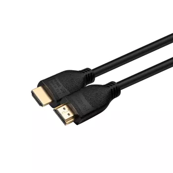 MicroConnect HDMI High Speed kábel s Ethernet, 1m CCS, čierny
