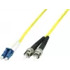 MicroConnect LC/PC na ST/PC 10m 9/125 Singlemode duplexný patch kábel