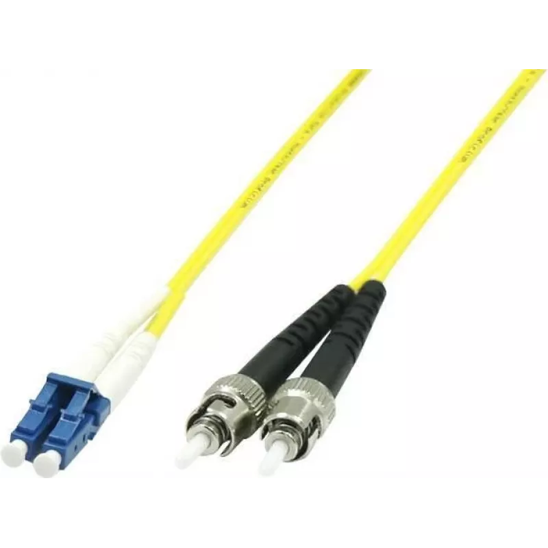 MicroConnect LC/PC na ST/PC 10m 9/125 Singlemode duplexný patch kábel