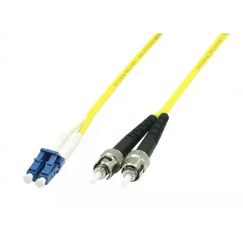 MicroConnect LC/PC na ST/PC 10m 9/125 Singlemode duplexný patch kábel