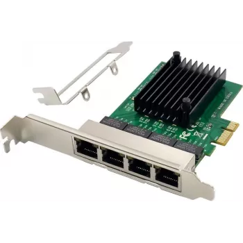 MicroConnect PCIe x1 Gigabit Ethernet sieťová karta RTL8111F MC-PCIEX1-RTL8111F-Q