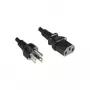 Microconnect PE010418JAPAN napájací kábel NEMA 5-15P na IEC C13 1,8 m čierny