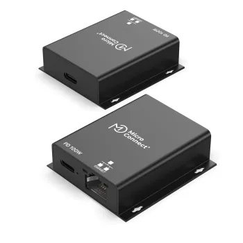 MICROCONNECT Premium USB-C konektor samica na RJ45 Gigabit Ethernet adaptér