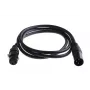 MICROCONNECT PRO XLR mikrofónový kábel 5m, 24 AWG OFC, poniklované konektory