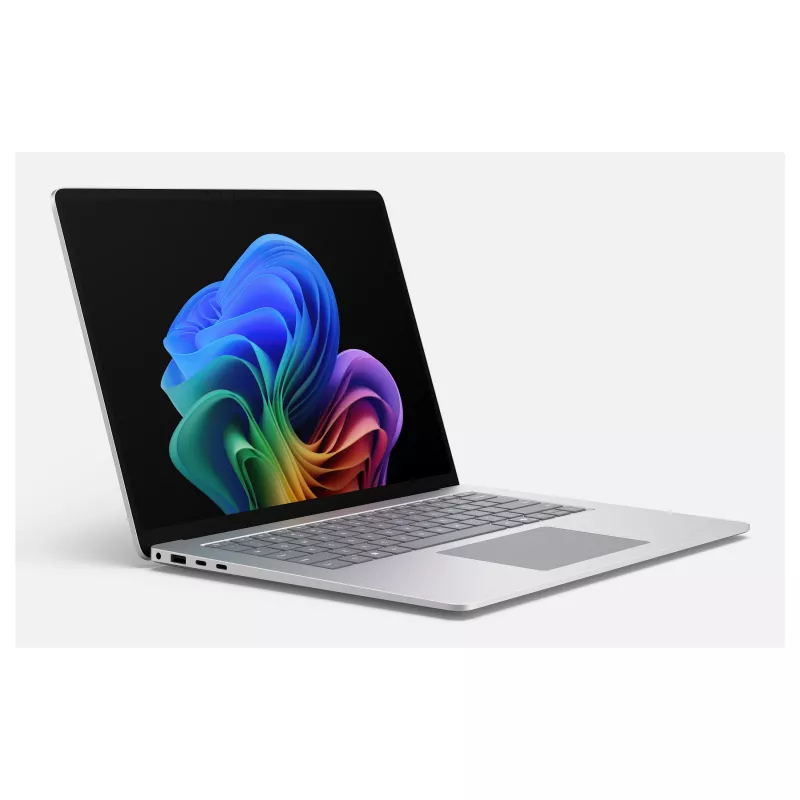 Microsoft Surface Laptop 8. edícia 15 palcov, Snapdragon X2 Elite, 16GB RAM, 512GB SSD, Platinový