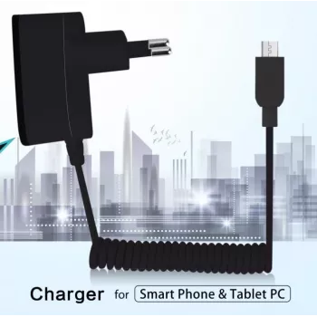 MicroUSB kábel nabíjačka čierna 1m USB 2.0