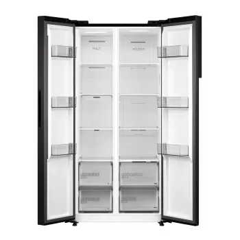 Midea MDRS619FIE45 Side-by-Side chladnička, 460 L, No Frost, Dark Inox, energetická trieda E
