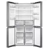 Midea Side-by-Side chladnička MDRM632FGD46W, No Frost, 470 L, ušľachtilá oceľ, energetická trieda D