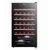 Midea vinotéka MDRW150FGG22W voľne stojaca 34 fliaš čierna